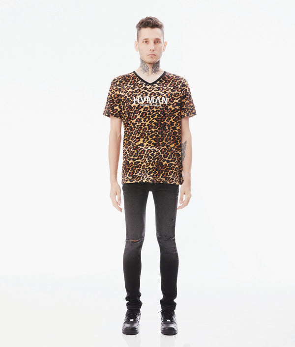 Cult Of Individuality Strat Super Skinny Jeans – Vintage Black Ripped Stretch Denim Jeans