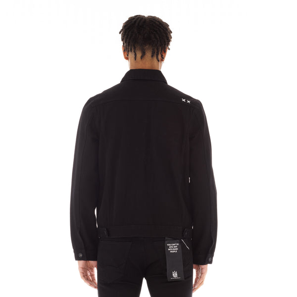 Cult Of Individuality TYPE II DENIM JACKET IN DOUBLE BLACK Denim Jackets