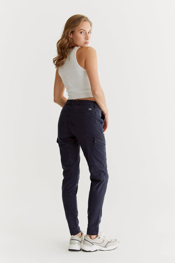 Cup Of Joe Denim Angel High Waist Regular Length Cargo Pants
