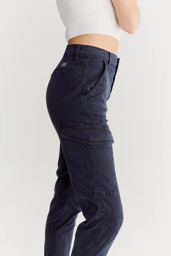 Cup Of Joe Denim Angel High Waist Regular Length Cargo Pants