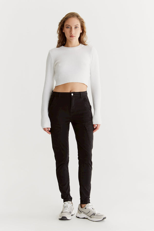 cup of joe denim Angel High Waist Regular Length Cargo Pants