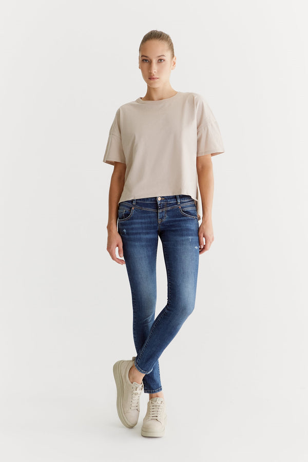Cup Of Joe Denim Allissa Low Waist 5 Pocket Jeans