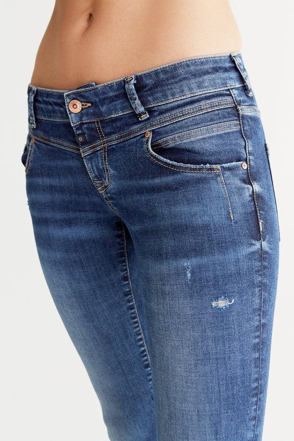 Cup Of Joe Denim Allissa Low Waist 5 Pocket Jeans