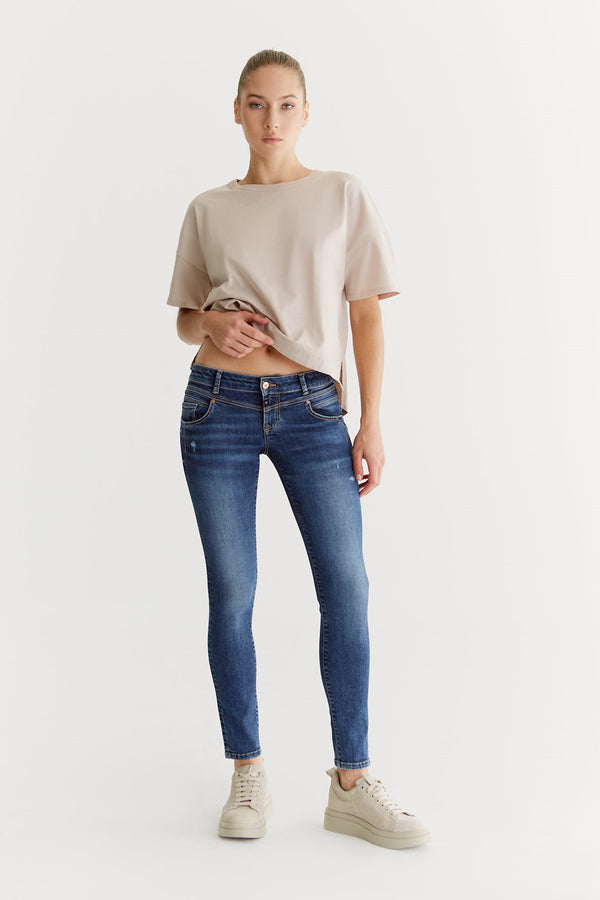 cup of joe denim Allissa Low Waist 5 Pocket Jeans