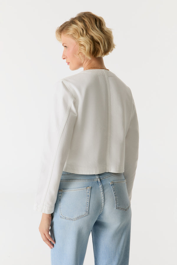 Cup Of Joe Denim Betty Long Sleeve Jacket