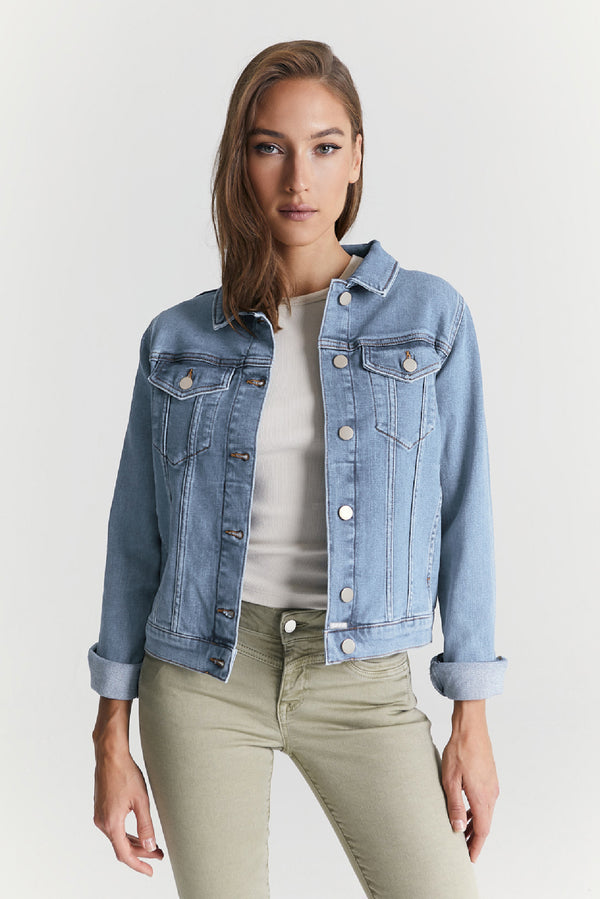 cup of joe denim Katy Long Sleeve Western Jacket