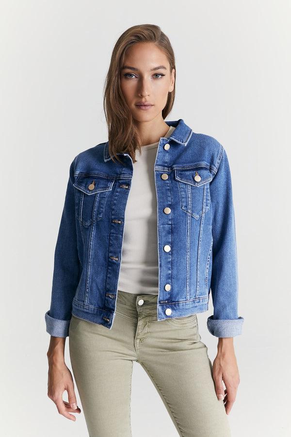 cup of joe denim Katy Long Sleeve Western Jacket