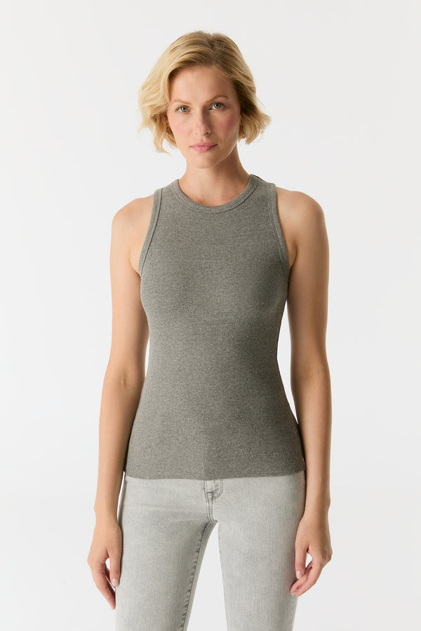 cup of joe denim Liv Halter Neck Tank Top
