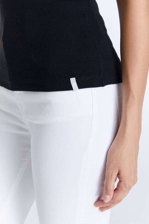 Cup Of Joe Denim Liv Halter Neck Tank Top