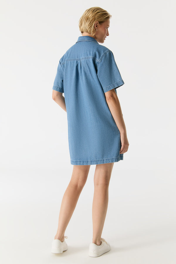 Cup Of Joe Denim Nelly Midi Dress