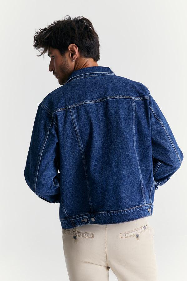 Cup Of Joe Denim Ryan Long Sleeve Western Jacket