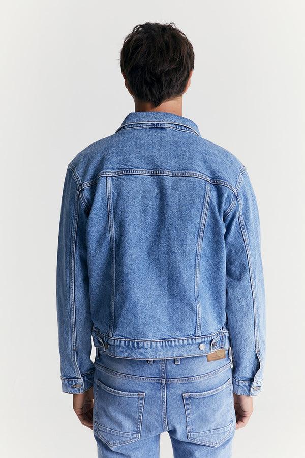 Cup Of Joe Denim Ryan Long Sleeve Western Jacket
