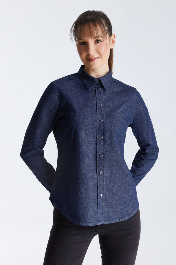 cup of joe denim Scarlett Long Sleeve Shirt