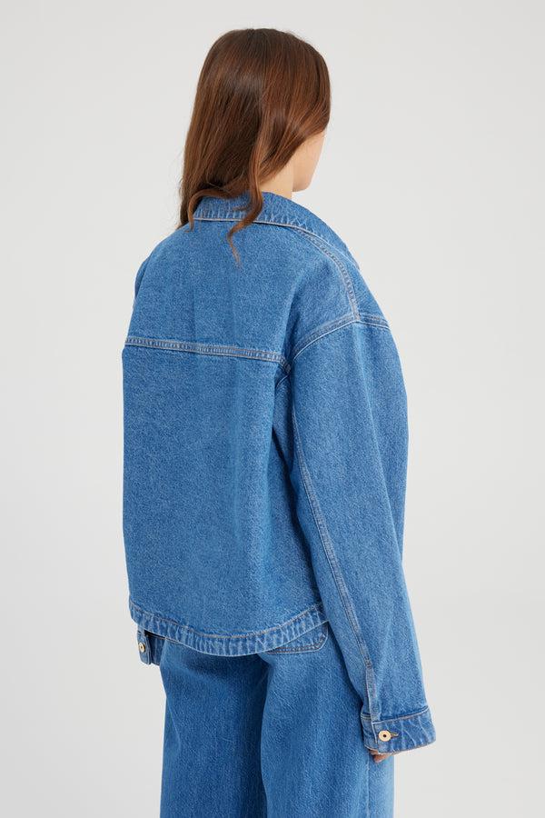 Cup Of Joe Denim Tamara Long Sleeve Jacket