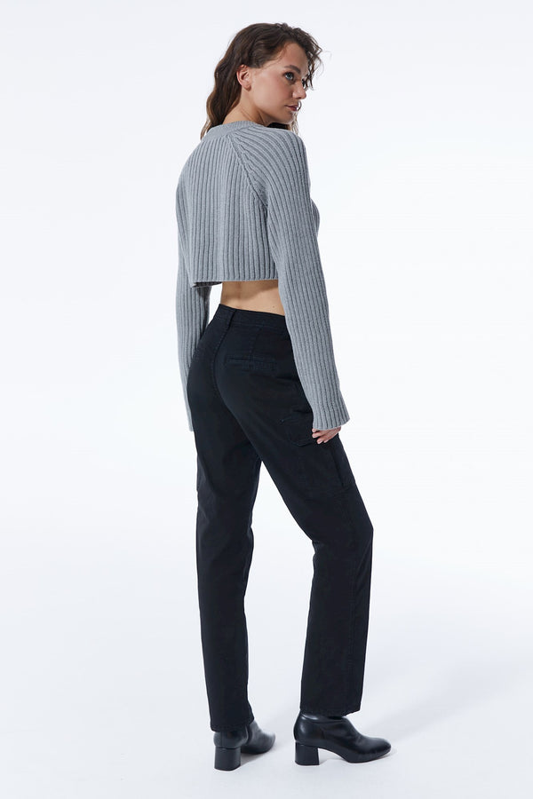 Cup Of Joe Denim Daphne High Waist Regular Length Cargo Pants