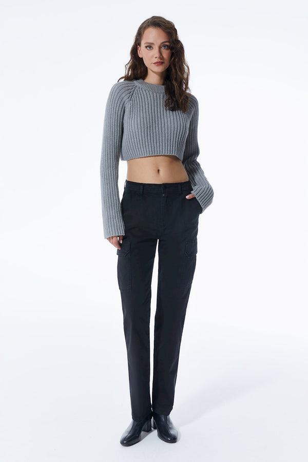 Cup Of Joe Denim Daphne High Waist Regular Length Cargo Pants