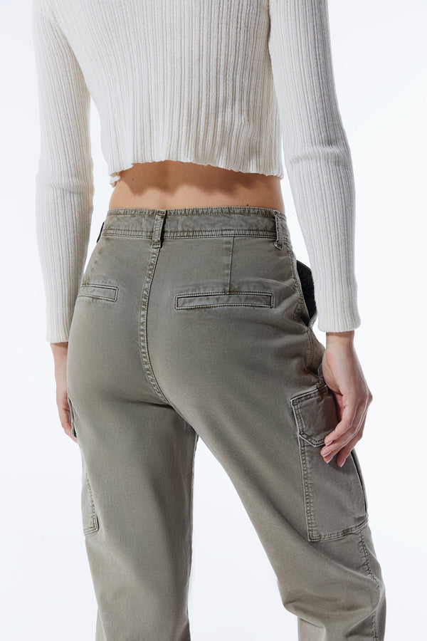 Cup Of Joe Denim Daphne High Waist Regular Length Cargo Pants