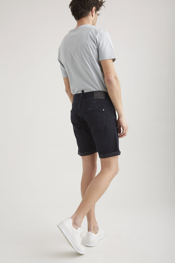 Cup Of Joe Denim Dennis Mid Waist Regular Length 5 Pocket Shorts