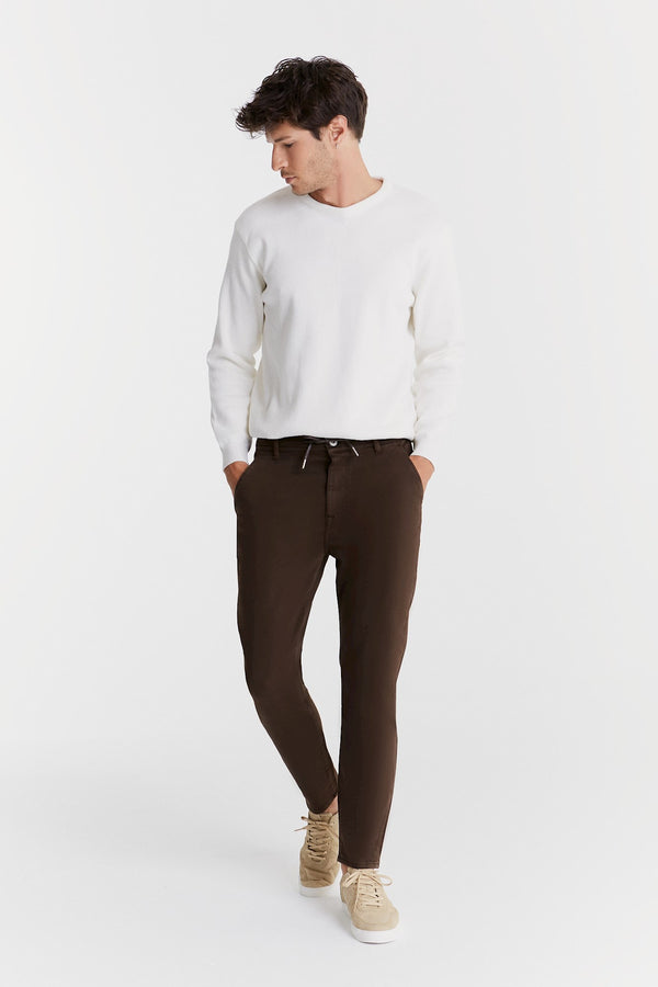 Cup Of Joe Denim Felix Mid Waist Regular Length Jogger Chino Pants
