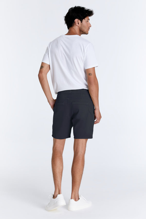 Cup Of Joe Denim Fred Mid Waist Regular Length Jogger 5 Pocket Shorts