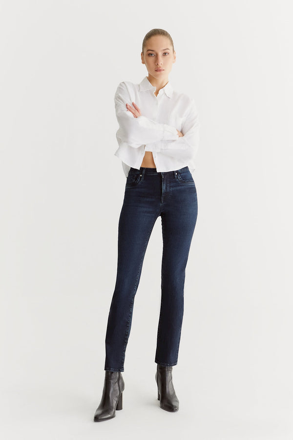 Cup Of Joe Denim Hannah High Waist Regular Length 5 Pocket Jeans