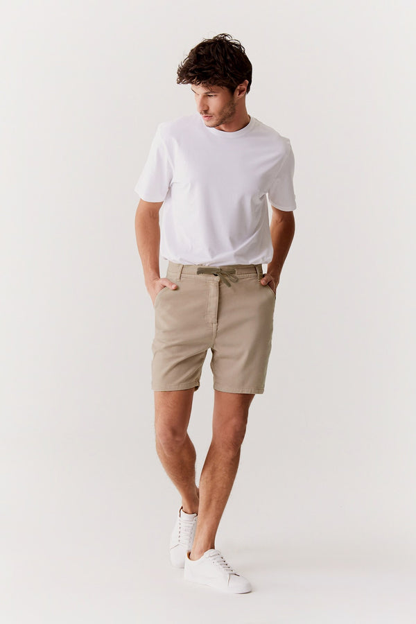 cup of joe denim James Mid Waist Regular Length Jogger Chino Shorts