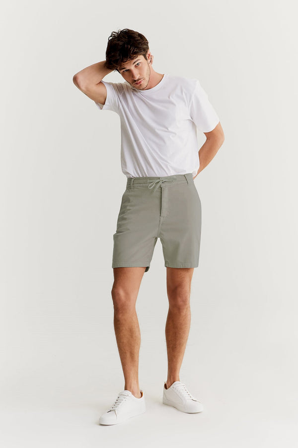 cup of joe denim James Mid Waist Regular Length Jogger Chino Shorts