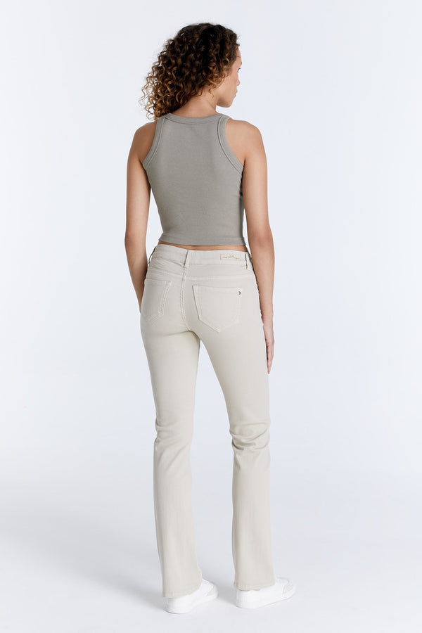 Cup Of Joe Denim Judith Mid Waist Regular Length 5 Pocket Pants