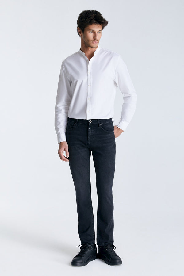 Cup Of Joe Denim Lance Mid Waist Regular Length 5 Pocket Jeans