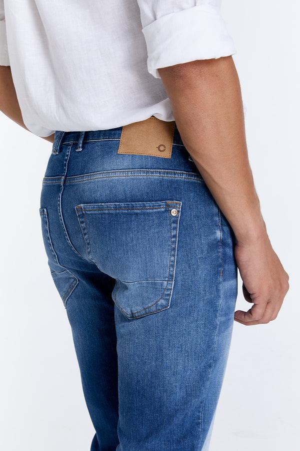 Cup Of Joe Denim Lance Mid Waist Regular Length 5 Pocket Jeans