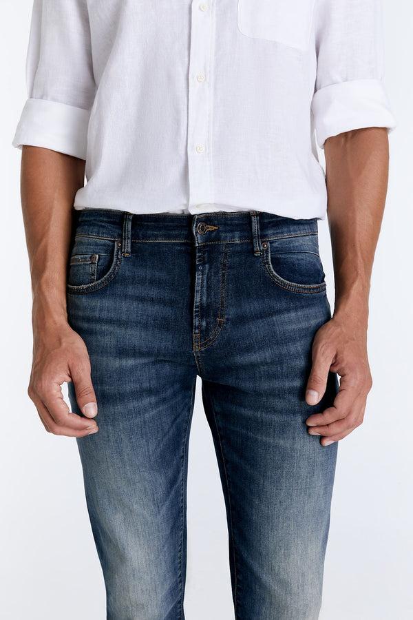 Cup Of Joe Denim Lance Mid Waist Regular Length 5 Pocket Jeans