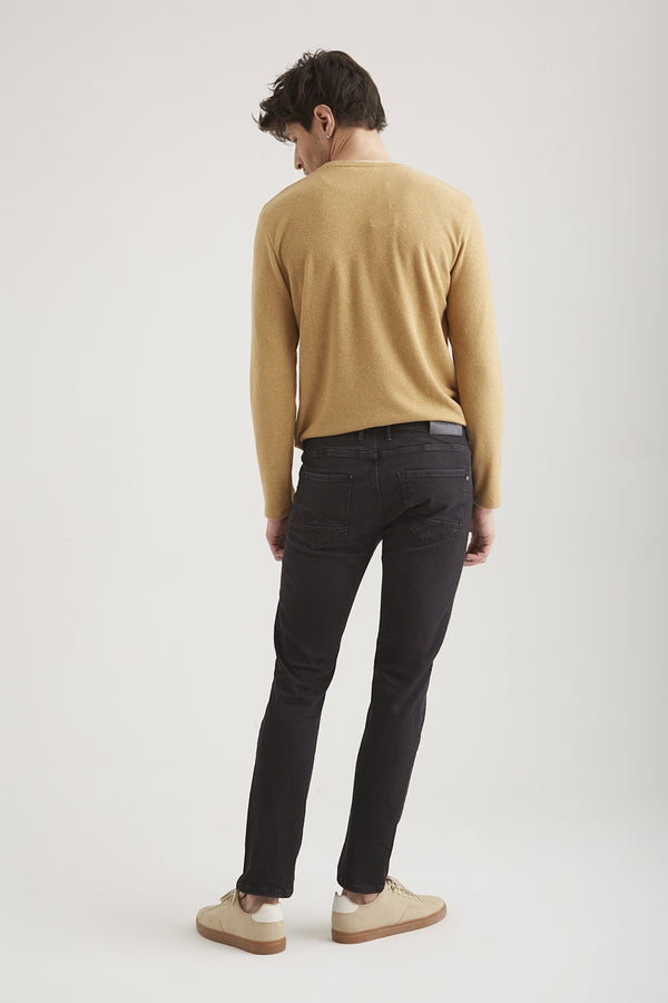 Cup Of Joe Denim Leo Mid Waist Regular Length Super Flex 5 Pocket Jeans