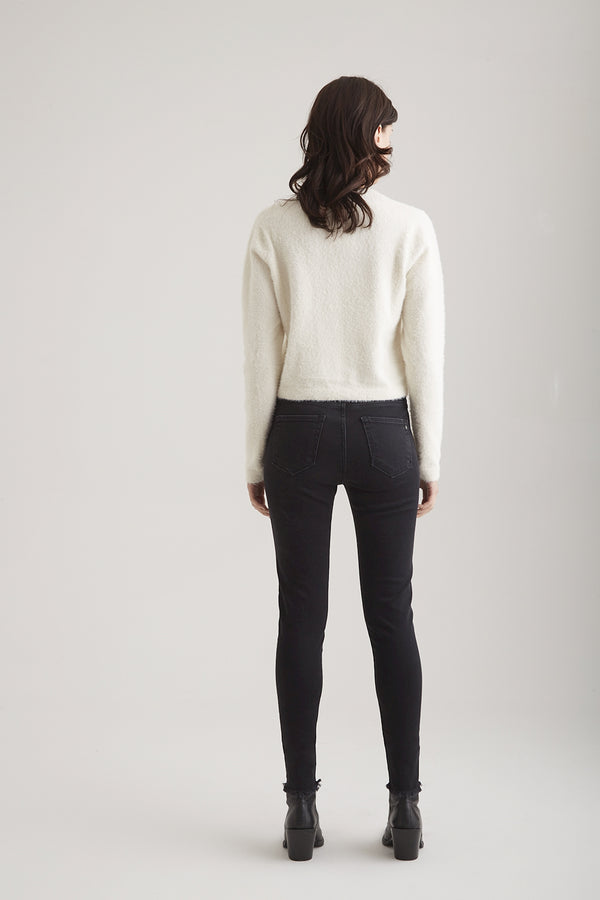 Cup Of Joe Denim Lina High Waist Ankle Length 5 Pocket Jeans