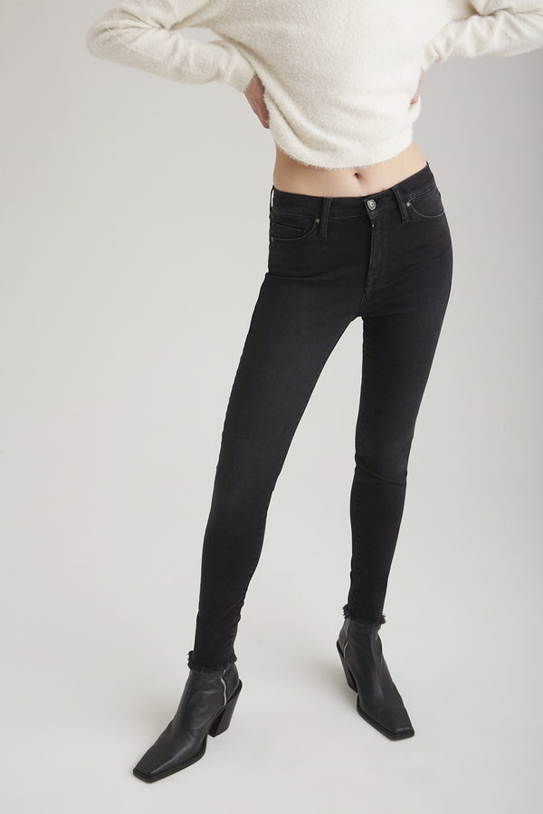 Cup Of Joe Denim Lina High Waist Ankle Length 5 Pocket Jeans