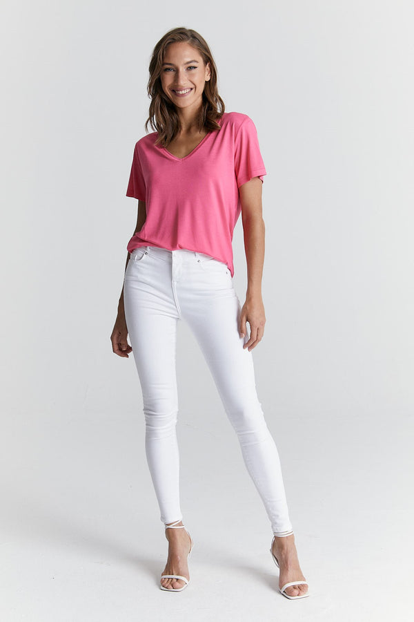 cup of joe denim Lisa Ultra High Waist Regular Length 5 Pocket Pants