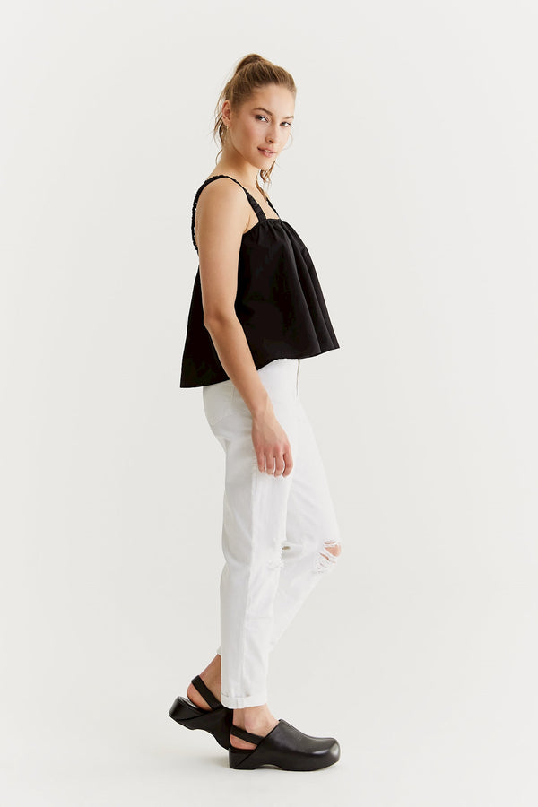 Cup Of Joe Denim Lynn Mid Waist Regular Length 5 Pocket Pants