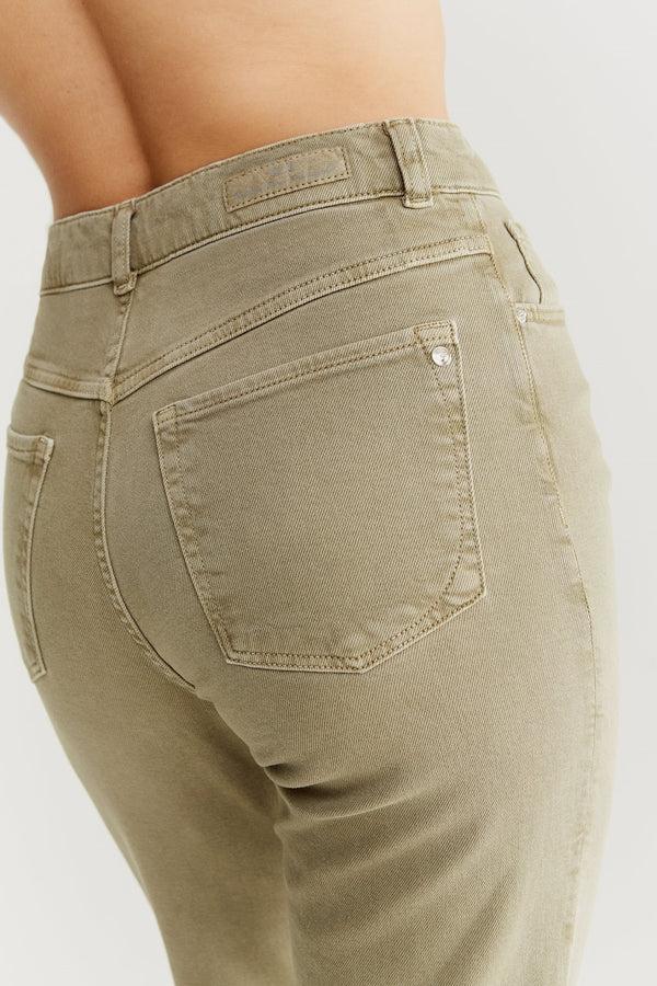 Cup Of Joe Denim Lynn Mid Waist Regular Length 5 Pocket Pants