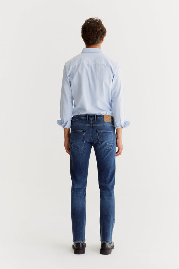 Cup Of Joe Denim Marc Mid Waist Regular Length 5 Pocket Jeans