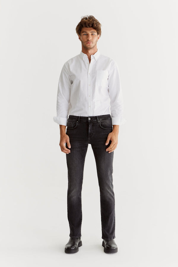 cup of joe denim Marc Mid Waist Regular Length 5 Pocket Jeans