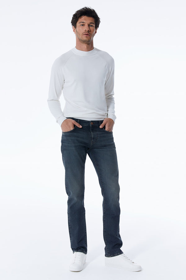 cup of joe denim Marc Mid Waist Regular Length 5 Pocket Jeans