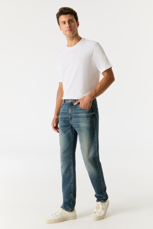 Cup Of Joe Denim Marcel Mid Waist Regular Length 5 Pocket Jeans