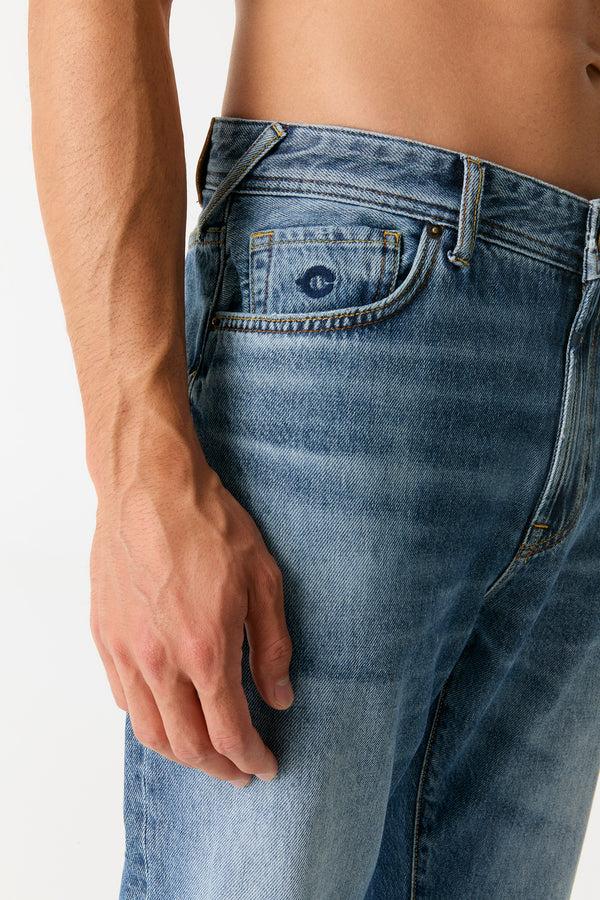 Cup Of Joe Denim Marcel Mid Waist Regular Length 5 Pocket Jeans