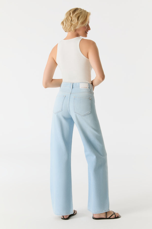 Cup Of Joe Denim Maria Ultra High Waist Full Length 5 Pocket Jeans