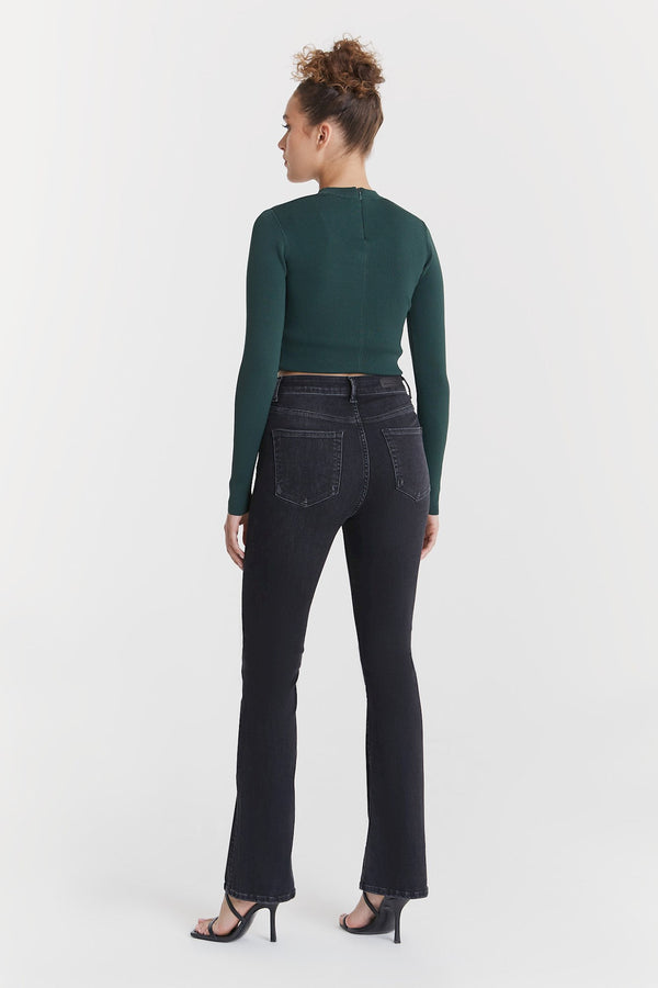 Cup Of Joe Denim Matilda Ultra High Waist Full Length 5 Pocket Jeans