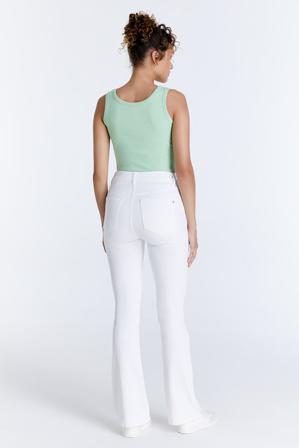 Cup Of Joe Denim Matilda Ultra High Waist Full Length 5 Pocket Pants