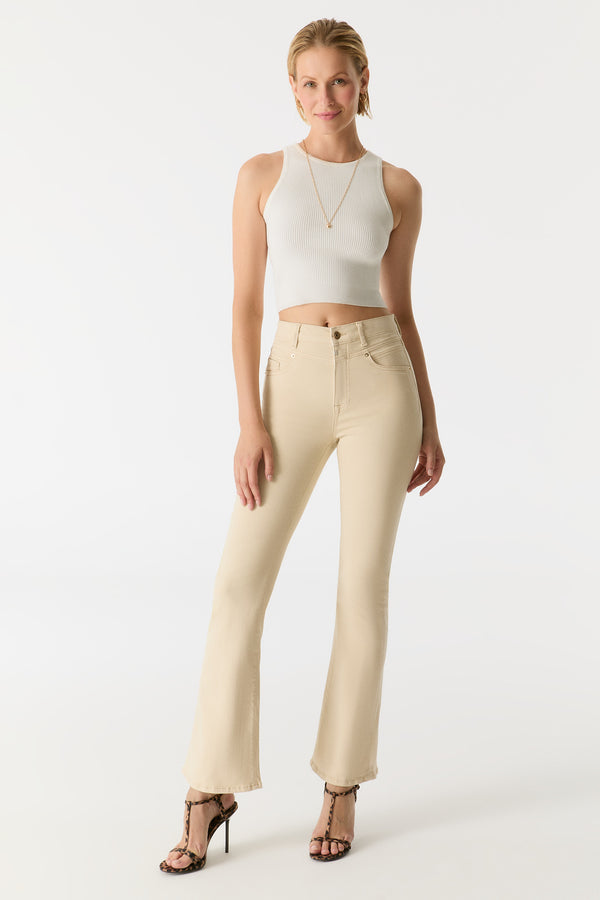 cup of joe denim Matilda Ultra High Waist Full Length 5 Pocket Pants