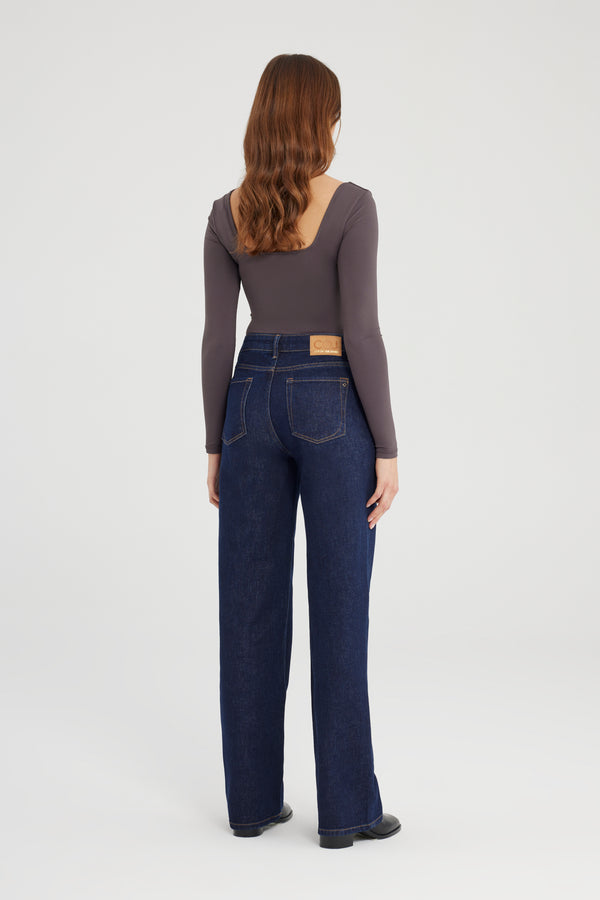 Cup Of Joe Denim Nova Mid Waist Regular Length 5 Pocket Jeans