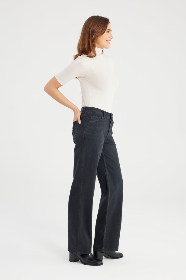 Cup Of Joe Denim Nova Mid Waist Regular Length 5 Pocket Jeans