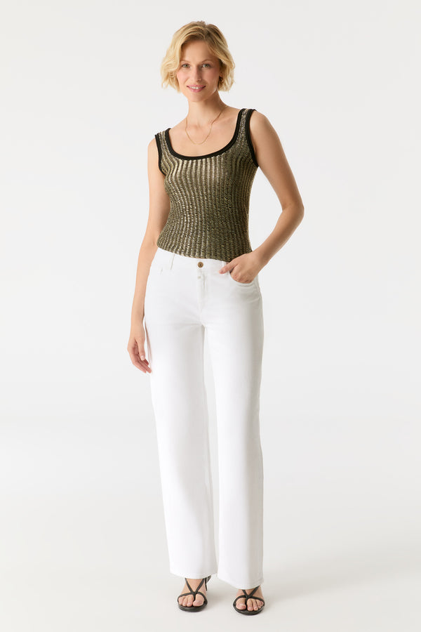 cup of joe denim Nova Mid Waist Regular Length 5 Pocket Pants