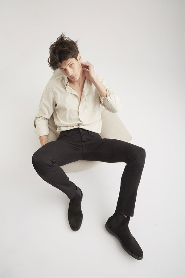 Cup Of Joe Denim Ray Mid Waist Regular Length 5 Pocket Jeans